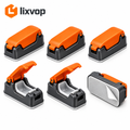 lixvop Hinged Adhesive Cable Organizer Clips — product view