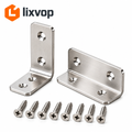 lixvop Metal L-Brackets with Matching Screws — product view