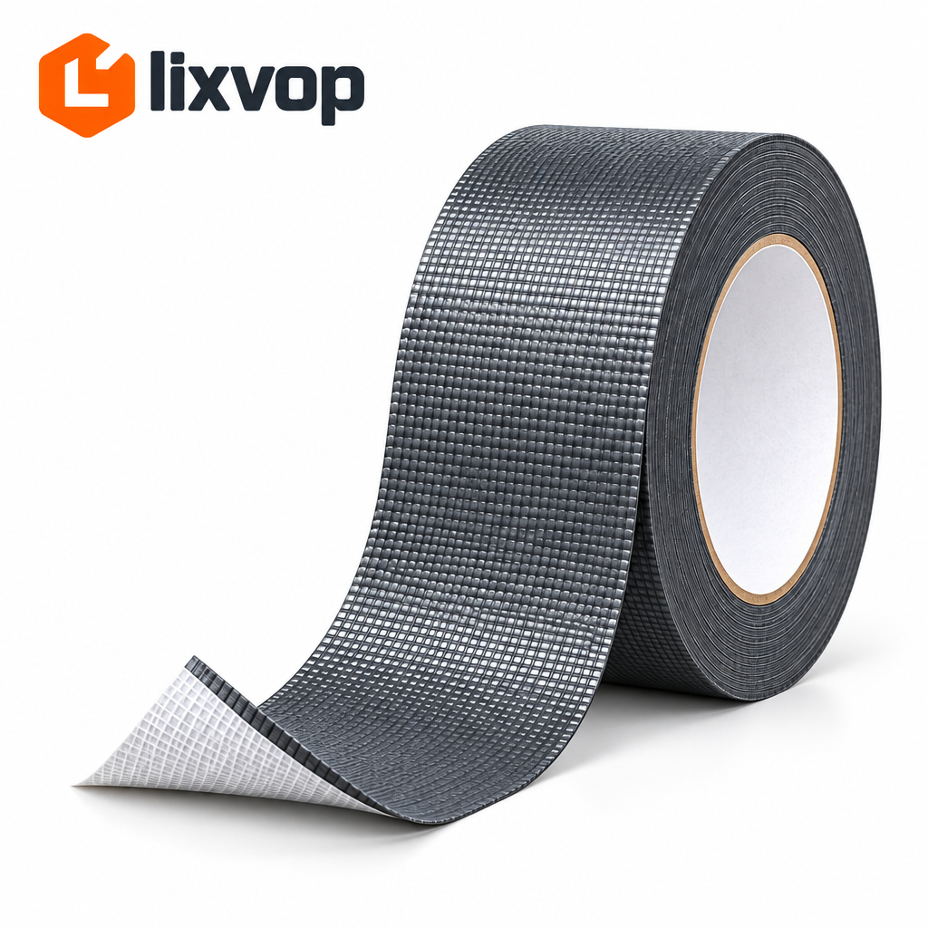 lixvop Heavy-Duty Gray Repair Tape Roll — product view