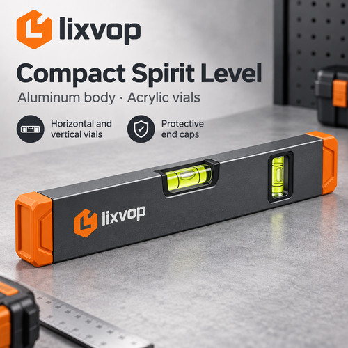 lixvop Compact Torpedo Spirit Level — design overview